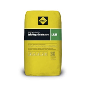 SAKRET Leichtspachtelmasse LSM Spachtel- und Ausgleichsmassen SAKRET Leichtspachtelmasse LSM Spachtel- und Ausgleichsmassen