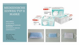 TYP II Medizinische 3-Schicht-Maske TYP II Lieferung aus Deutschland TYP II Medizinische 3-Schicht-Maske TYP II Lieferung aus Deutschland