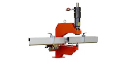 Quick-Press 300 hydraulisch mit Stanzmittelpunktanzeige Quick-Press 300 hydraulisch mit Stanzmittelpunktanzeige