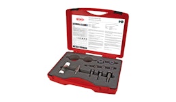 Schraublochstanzen-Satz im Kunststoffkoffer - 11 tlg. Schraublochstanzen-Satz im Kunststoffkoffer - 11 tlg.