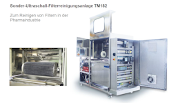 Sonder - Ultraschall - Filterreinigungsanlage TM82 Sonder - Ultraschall - Filterreinigungsanlage TM82