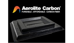 Aerolite Carbon: verformbare dünne Polyolefin Platten mit langen Karbonfaser Aerolite Carbon: verformbare dünne Polyolefin Platten mit langen Karbonfaser