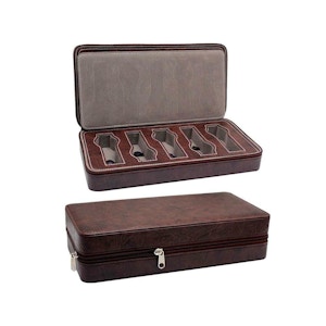Uhrenbox Vintage für mehrere Uhren Watchbox Geschenkbox for watches aus PU Leder 300*150*73mm Uhrenbox Vintage für mehrere Uhren Watchbox Geschenkbox for watches aus PU Leder 300*150*73mm