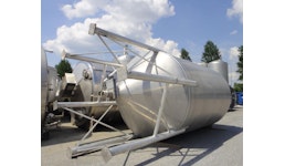 Aluminiumsilo 31.000 Liter, stehend Aluminiumsilo 31.000 Liter, stehend
