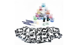 Glitzer Tattoo Sets: Kinderfest Event Set L 140tlg. HappyKids Glitzer Tattoo Sets: Kinderfest Event Set L 140tlg. HappyKids