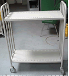 Akten - Rollboy aus Stahlrohr geschweisst