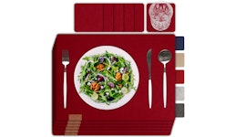 12er Premium Platzsets aus Filz Tischset Platzset 42x32 cm abwaschbar 12er Premium Platzsets aus Filz Tischset Platzset 42x32 cm abwaschbar