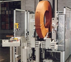 Automatische Einwickelmaschine für Ringgut JUNIOR/R-300 Automatische Einwickelmaschine für Ringgut JUNIOR/R-300