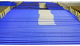 FILIblue: Filigrandecken mit integrierten Kapillarrohrregistern zum Heizen und Kühlen FILIblue: Filigrandecken mit integrierten Kapillarrohrregistern zum Heizen und Kühlen