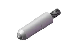 Messeinsatz M2,5 mit Kugeleinsatz 1/8" Messeinsatz M2,5 mit Kugeleinsatz 1/8"