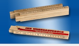 Werbezollstock Holz 2 Meter natur Werbezollstock Holz 2 Meter natur