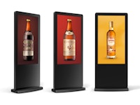 LCD Werbesäule, Digital in 55 Zoll LCD Werbesäule, Digital in 55 Zoll