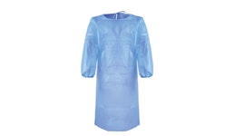 Besucherkittel Einwegkittel Schutzkittel blau aus Vliesstoff nicht steril Besucherkittel Einwegkittel Schutzkittel blau aus Vliesstoff nicht steril