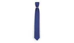 Schmale Krawatte in Royalblau Schmale Krawatte in Royalblau