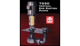 7550 vertical end suction pumps 7550 vertical end suction pumps