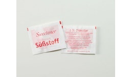 Süßstoff Motiv Typo Süßstoff Motiv Typo