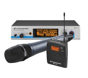Sennheiser ew500 Funkmikrofonanlage wahlweise mit Handsender oder Taschensender Sennheiser ew500 Funkmikrofonanlage wahlweise mit Handsender oder Taschensender