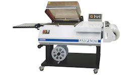 Saropacker S 560 NA Halbautomatische Haubenschrumpfmaschine Saropack Saropacker S 560 NA Halbautomatische Haubenschrumpfmaschine Saropack