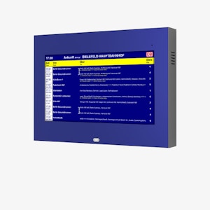 DFI-Wandmonitor - digitale Fahrgastinformation DFI-Wandmonitor - digitale Fahrgastinformation