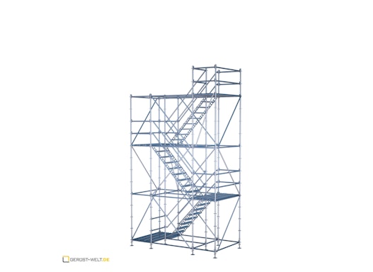 Bautreppenturm Rux Ringscaff Ausstiegshöhe ca. 6,3