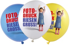 Luftballons mit Foto-Werbedruck Luftballons mit Foto-Werbedruck