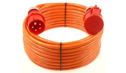 CEE Starkstromkabel H07BQ-F PUR-Leitung 5G1,5 / 5G2,5 16A wahlw. mit Phasenwender IP44 5-50m CEE Starkstromkabel H07BQ-F PUR-Leitung 5G1,5 / 5G2,5 16A wahlw. mit Phasenwender IP44 5-50m