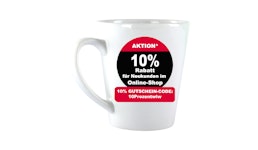 Tasse / 11 oz Latte Macchiato Tasse weiss / bedruckt Tasse / 11 oz Latte Macchiato Tasse weiss / bedruckt