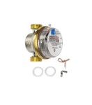 Deltamess Aufputz Wohnungswasserzähler-FUNK-V 1/2" (3/4") x 110 mm Qn 1,5m³/h Deltamess Aufputz Wohnungswasserzähler-FUNK-V 1/2" (3/4") x 110 mm Qn 1,5m³/h