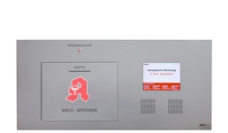 BPV Notdienstanlage mit vollautomatischer Apotheken-Notdienst-Anzeige BPV Notdienstanlage mit vollautomatischer Apotheken-Notdienst-Anzeige