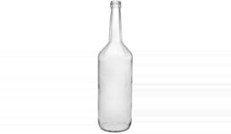 Gradhalsflasche 500ml weiß PP28 Gradhalsflasche 500ml weiß PP28