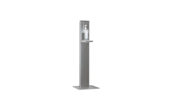 Desinfektionssäule aus Edelstahl / Hygienestation Desinfektionssäule aus Edelstahl / Hygienestation