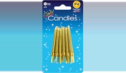 Gold Kerzen (12 Steckkerzen, Kuchenkerzen, Geburtstagskerzen, Partykerzen) Gold Kerzen (12 Steckkerzen, Kuchenkerzen, Geburtstagskerzen, Partykerzen)