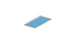 Tablar zu Stahlschrank, Tk=50kg, anthrazitgrau Tablar zu Stahlschrank, Tk=50kg, anthrazitgrau