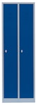 Spind 300 mm pro Abteil mit zwei Türen (RAL 5010) Spind 300 mm pro Abteil mit zwei Türen (RAL 5010)