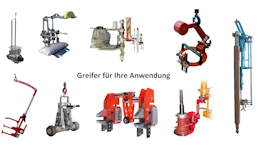 Sonder-Lastaufnahmemittel / Sonder-Greifer (Sondergreifer) Sonder-Lastaufnahmemittel / Sonder-Greifer (Sondergreifer)