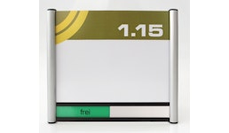 Türschild System 174, mit frei / belegt-Anzeige Türschild System 174, mit frei / belegt-Anzeige
