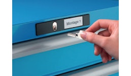 Schubladenschrank H800xB564xT725 2x100 1x200 1x300 lichtblau VA.75kg KeyLock Schubladenschrank H800xB564xT725 2x100 1x200 1x300 lichtblau VA.75kg KeyLock