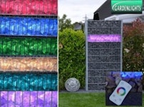 Gabionen Leuchte LED 360° 0,45m RGB Fernbedienung mit Touch Controller #6855 Gabionen Leuchte LED 360° 0,45m RGB Fernbedienung mit Touch Controller #6855