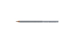Faber-Castell GRIP 2001 Graphit-Bleistift HB Silber Faber-Castell GRIP 2001 Graphit-Bleistift HB Silber