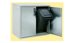 Müllbox für einzelne Mülltonnen – XS-Linie Müllbox für einzelne Mülltonnen – XS-Linie
