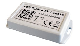 Datenlogger ASPION G-Log Waterproof Starterpaket für Transportüberwachung und Messdatenerfassung, Beschleunigungssensor