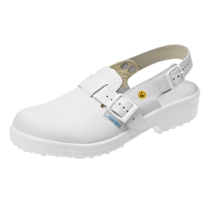 ABEBA® ESD Damen-/Herren-Sicherheits-Clog 31000, weiß ABEBA® ESD Damen-/Herren-Sicherheits-Clog 31000, weiß