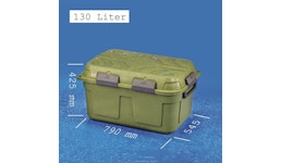 JUMBO-DRY-BOX 130 Liter, grün und wasserdicht JUMBO-DRY-BOX 130 Liter, grün und wasserdicht
