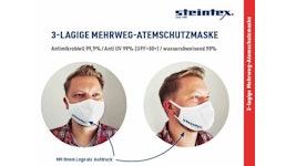 3-lagige Mehrweg Atemschutzmaske 3-lagige Mehrweg Atemschutzmaske