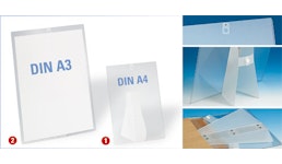 Plakat-Aufsteller für DIN A4 und DIN A3 Plakat-Aufsteller für DIN A4 und DIN A3