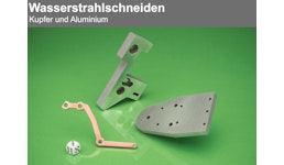 Wasserstrahlschneiden, Kupfer und Aluminium Wasserstrahlschneiden, Kupfer und Aluminium