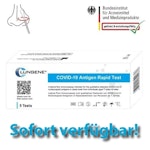 Schnelltest COVID 19 "Clungene" Selbsttest für Laien für Rachen & Nasenabstrich 5er Pack