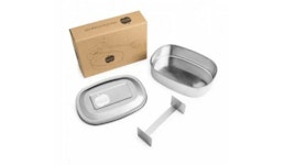 Brotzeit MAGIC Lunchboxen Brotdose Jausenbox mit herausnehmbarer Unterteilung aus Edelstahl Brotzeit MAGIC Lunchboxen Brotdose Jausenbox mit herausnehmbarer Unterteilung aus Edelstahl