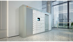 Smart-Locker-Anlage für z.B. Warenanlieferung 24/7 Smart-Locker-Anlage für z.B. Warenanlieferung 24/7