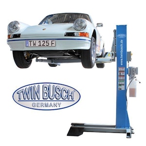 Twin Busch ® 1 Säulen Hebebühne 2.5 t - Feststehend - TW 125 F Twin Busch ® 1 Säulen Hebebühne 2.5 t - Feststehend - TW 125 F